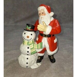 Lenox 1999 Christmas Santa & Snowman Collection Fine Porcelain Limited Edition